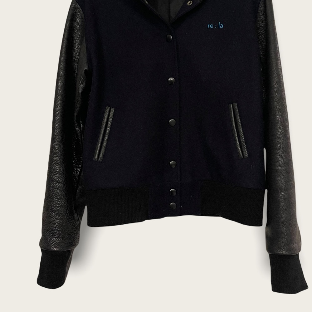 re:la bomber jacket limited edition, David Hockney California quote - Picture 5 of 7